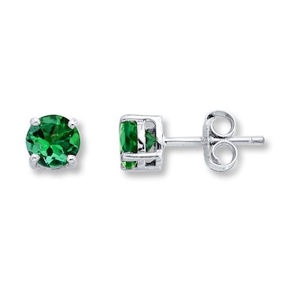 14k lab emeralds