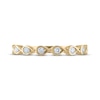 Thumbnail Image 2 of Every Moment Diamond Infinity Band 1/4 ct tw 14K Yellow Gold