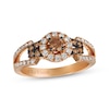 Thumbnail Image 0 of Previously Owned Le Vian Chocolate Diamond Ring 5/8 ct tw 14K Strawberry Gold