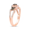 Thumbnail Image 1 of Previously Owned Le Vian Chocolate Diamond Ring 5/8 ct tw 14K Strawberry Gold