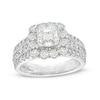Thumbnail Image 0 of Neil Lane Princess-cut Diamond Engagement Ring 3 ct tw 14K White Gold