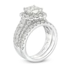 Thumbnail Image 4 of Neil Lane Princess-cut Diamond Engagement Ring 3 ct tw 14K White Gold