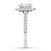 Thumbnail Image 2 of Neil Lane Oval-Shaped Diamond Engagement Ring 2-1/8 ct tw 14K White Gold