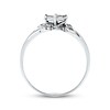 Diamond Promise Ring 1/6 ct tw Princess-cut 14K White Gold