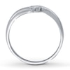 Thumbnail Image 2 of Diamond Promise Ring 1/20 ct Round-cut Sterling Silver