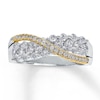 Thumbnail Image 1 of Diamond Promise Ring 1 ct tw Round-cut 14K Two-Tone Gold