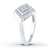 Thumbnail Image 1 of Diamond Promise Ring 1/6 ct tw Round-cut Sterling Silver