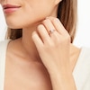 Thumbnail Image 1 of Diamond Promise Ring 1/8 ct tw Round-cut 10K Rose Gold