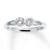 Young Teen Infinity Promise Ring Diamond Accents Sterling Silver