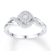 Thumbnail Image 0 of Diamond Ring 1/5 ct tw Round-cut 10K White Gold