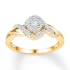 Thumbnail Image 0 of Diamond Ring 1/5 ct tw Round-cut 10K Yellow Gold