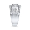 Men's Band 1 ct tw Diamonds 10K White Gold