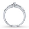 Diamond Ring 1/10 ct tw Round-cut Sterling Silver