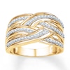 Thumbnail Image 0 of Diamond Ring 1/3 ct tw Round-cut 10K Yellow Gold