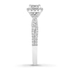 Thumbnail Image 3 of Diamond Promise Ring 1/3 ct tw Round-cut 10K White Gold