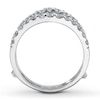 Thumbnail Image 2 of Diamond Enhancer Ring 1 ct tw Round-cut 14K White Gold