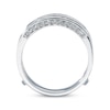 Thumbnail Image 2 of Diamond Enhancer Ring 3/4 ct tw Princess-cut 14K White Gold