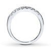 Thumbnail Image 1 of THE LEO Diamond 3/8 cttw Anniversary Ring 14K White Gold