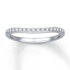 Thumbnail Image 1 of Diamond Enhancer Ring 1/6 ct tw Round-cut 10K White Gold