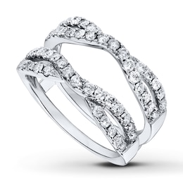 Adore Diamond Enhancer Ring 1 carat tw Round-cut 14K White Gold