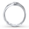 Thumbnail Image 2 of Diamond Enhancer Ring 1/3 ct tw Round-cut 14K White Gold