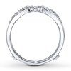 Thumbnail Image 1 of Diamond Enhancer Ring 1/4 ct tw Round-cut 10K White Gold