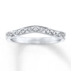 Diamond Anniversary Ring 1/10 ct tw Round-cut 14K White Gold