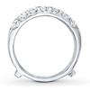 Thumbnail Image 1 of Diamond Enhancer Ring 1-1/2 ct tw Diamonds 14K White Gold