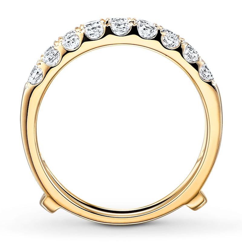 Main Image 2 of Diamond Enhancer Ring 1 ct tw Round-cut 14K Yellow Gold