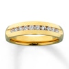 Thumbnail Image 1 of Men's Diamond Band 1/2 ct tw Round-cut 14K Yellow Gold