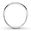 Thumbnail Image 2 of Men's Diamond Band 1/4 ct tw Round-cut 10K White Gold