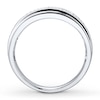 Thumbnail Image 2 of Men's Diamond Band 1/3 ct tw Round-cut 10K White Gold
