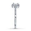 Thumbnail Image 2 of Diamond Engagement Ring 1/2 ct tw Princess-Cut 14K White Gold
