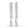 Thumbnail Image 3 of Diamond Wedding Bands 1 ct tw Round-cut 14K White Gold