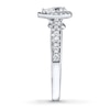 Thumbnail Image 2 of Diamond Engagement Ring 1 ct tw Pear-shape 14K White Gold