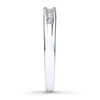 Thumbnail Image 3 of Diamond Wedding Band 1/4 ct tw Princess-cut 14K White Gold