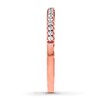 Thumbnail Image 3 of Diamond Wedding Band 1/5 ct tw Round-cut 14K Rose Gold
