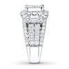 Thumbnail Image 3 of Engagement Ring 3-1/2 ct tw Diamonds 14K White Gold
