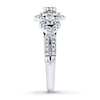 Thumbnail Image 3 of Diamond Engagement Ring 1 ct tw Round-cut 14K White Gold