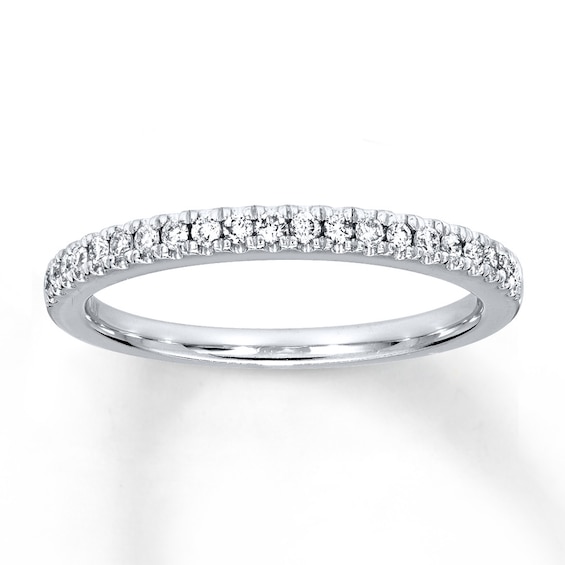 Diamond Wedding Ring 1/6 ct tw Round-cut 14K White Gold