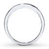 Thumbnail Image 2 of Diamond Wedding Band 5/8 ct tw Round-cut 14K White Gold