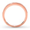 Thumbnail Image 2 of Diamond Wedding Band 1/5 ct tw Round-cut 14K Rose Gold