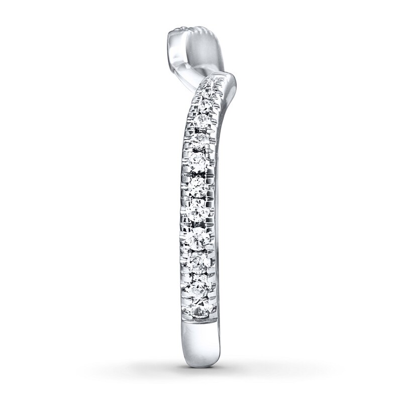 Main Image 4 of Ever Us Band 1/4 ct tw Diamonds 14K White Gold