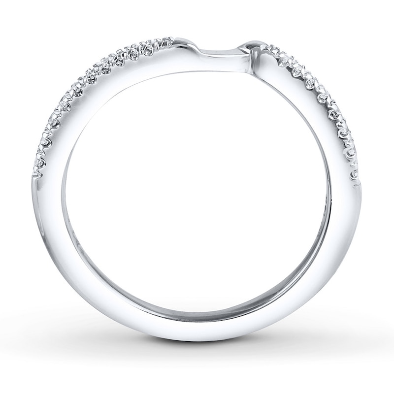 Main Image 3 of Ever Us Band 1/8 ct tw Diamonds 14K White Gold