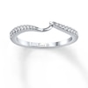 Thumbnail Image 1 of Ever Us Diamond Band 1/8 ct tw Round-cut 14K White Gold