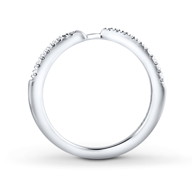Main Image 3 of Ever Us Diamond Band 1/8 ct tw Round-cut 14K White Gold