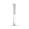 Thumbnail Image 4 of Ever Us Diamond Band 1/8 ct tw Round-cut 14K White Gold