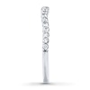 Thumbnail Image 3 of Diamond Wedding Band 1/4 ct tw Round-cut 14K White Gold