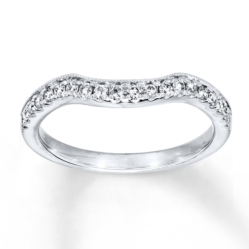 Main Image 1 of Radiant Reflections Wedding Ring 1/4 ct tw Diamonds 14K Gold