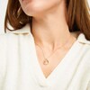 Thumbnail Image 2 of Hallmark Diamonds Looping Hearts Necklace 1/10 ct tw 10K Yellow Gold 18&quot;